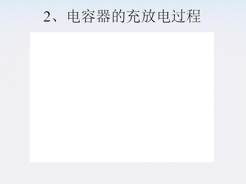 高二物理课件人教版选修三 电容器的电容07