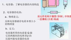 人教版 (新课标)选修38 电容器与电容备课课件ppt