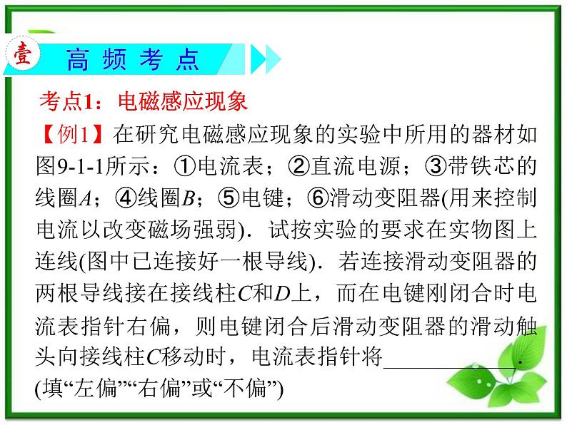 【精品】届高三物理一轮复习课件(人教版):第4章 第3节 电磁感应现象 楞次定律第3页