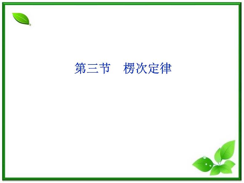 第四章《楞次定律》 精品课件(新人教版选修3-2)第1页