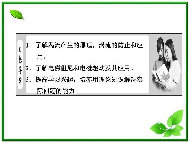 物理:4.7《涡流》涡流、电磁阻尼和电磁驱动课件(人教版选修3-2)第3页