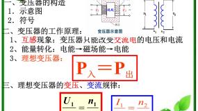 高中物理人教版 (新课标)选修34 变压器课堂教学课件ppt