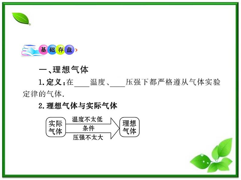 同步备课物理3-3,人教版 8.3《理想气体的状态方程》课件3第4页