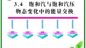 高中人教版 (新课标)3 饱和汽与饱和汽压备课ppt课件