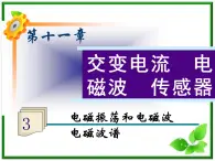 福建省高二物理一轮精品课件（新课标）： 电磁振荡和电磁波电磁波谱