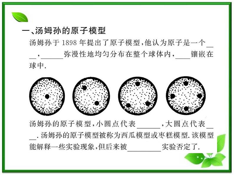 【新品】高二物理课件 18.2 《原子的核式结构模型》 (人教版选修3-5)第4页