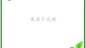 高中物理人教版 (新课标)选修33 氢原子光谱课文内容ppt课件