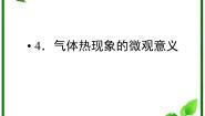 人教版 (新课标)选修34 气体热现象的微观意义备课课件ppt