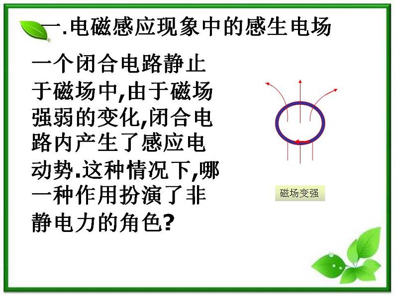 《电磁感应规律公开课》课件二(17张PPT)第3页
