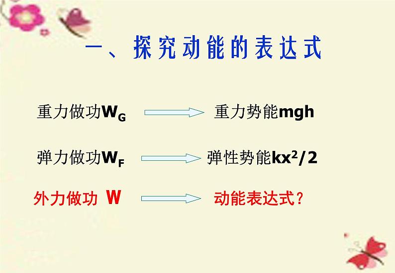 人教版(新课标)高中物理必修二第七章机械能守恒定律——动能定理课件PPT05