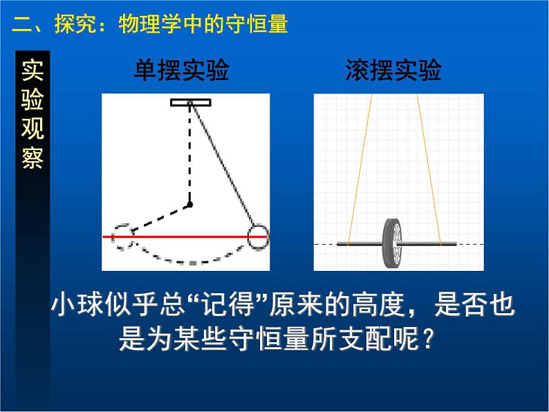 人教版(新课标)高中物理必修二第七章机械能守恒定律——追寻守恒量课件PPT第5页