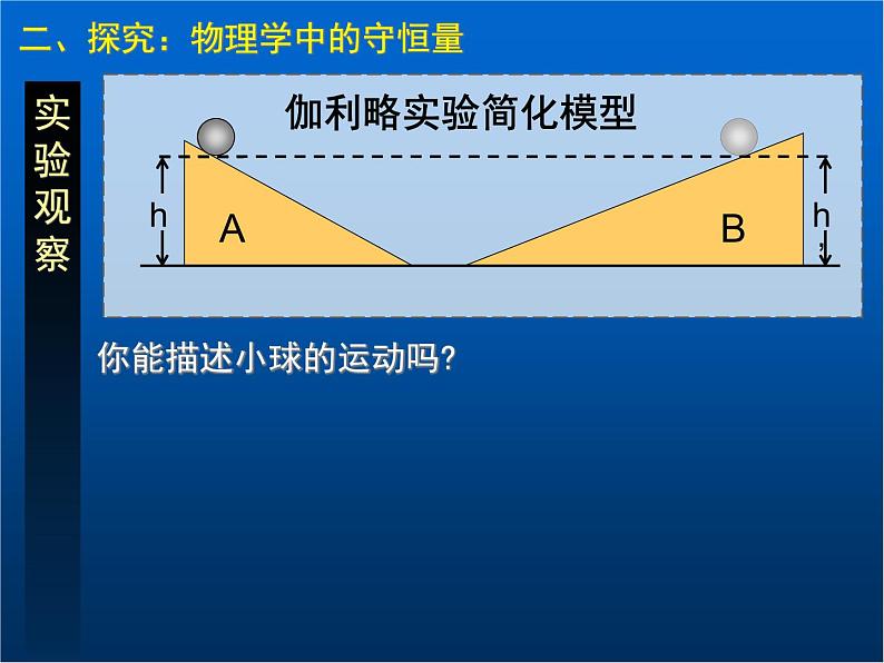 人教版(新课标)高中物理必修二第七章机械能守恒定律——追寻守恒量课件PPT第7页