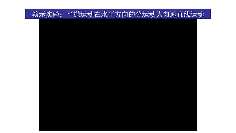 人教版(新课标)高中物理必修二第五章曲线运动——5.2平抛运动课件08