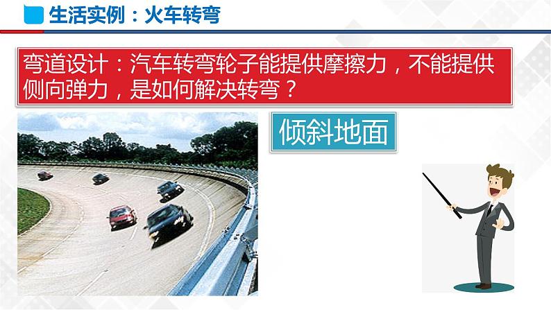 6.4 生活中的圆周运动(课件)第6页