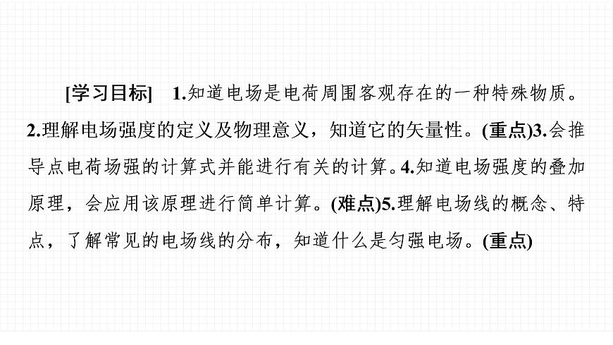 粵教版 (2019) 必修 第三冊《1.3 電場 電場強度》教學(xué)課件第2頁