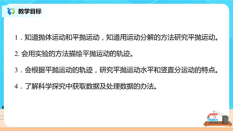 5.3实验:研究平抛运动的特点 课件第2页