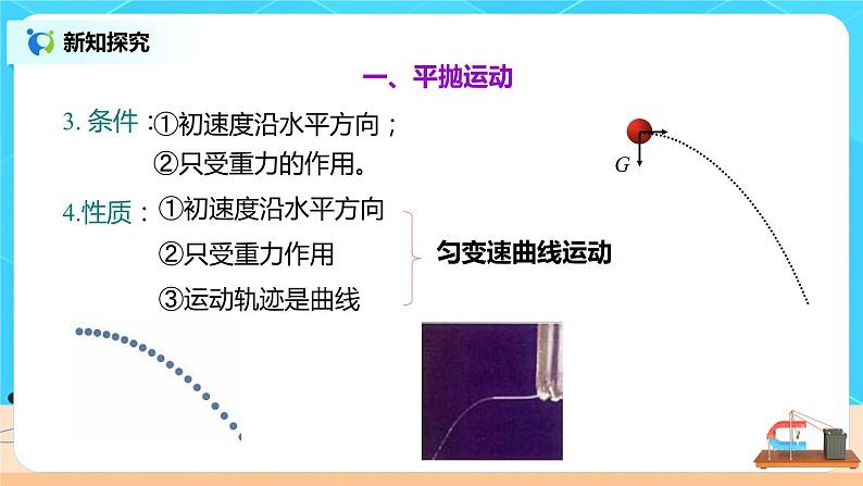 5.3实验:研究平抛运动的特点 课件第5页