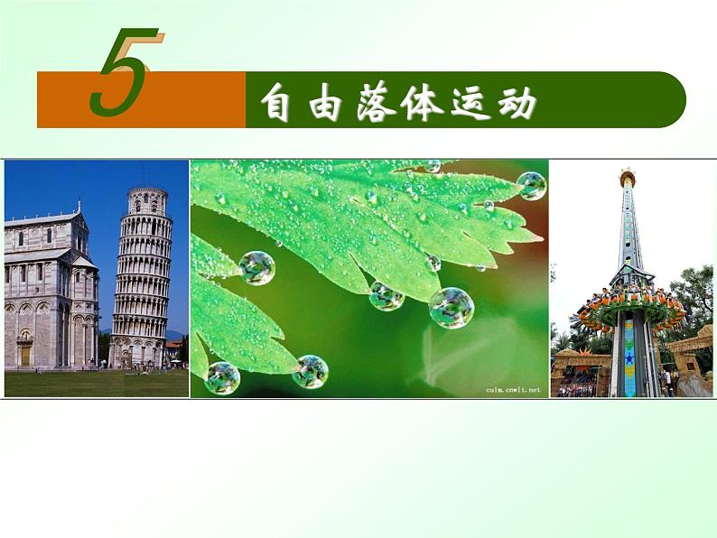 人教版(新课标)高中物理必修一第二章匀变速直线运动的研究——自由落体运动 说课稿课件PPT01