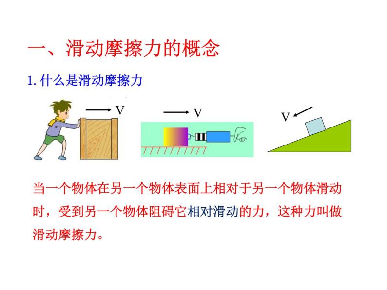 人教版（新课标）高中物理必修一第三章相互作用——3.3滑动摩擦力 课件04