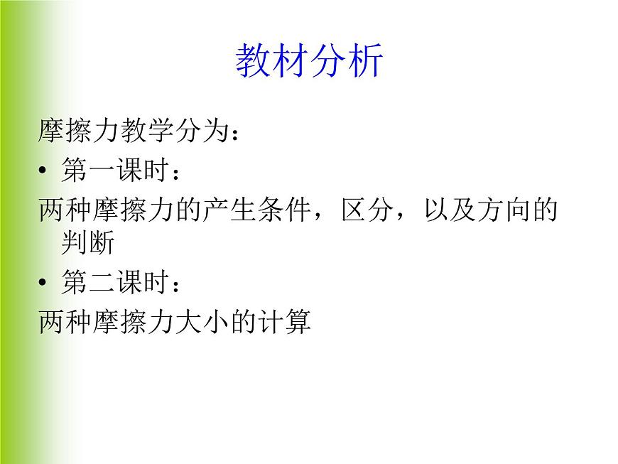 人教版（新課標(biāo)）高中物理必修一第三章相互作用——摩擦力 講稿課件PPT第3頁