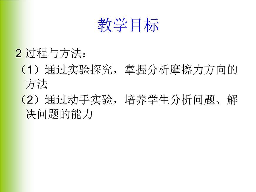 人教版（新課標(biāo)）高中物理必修一第三章相互作用——摩擦力 講稿課件PPT第6頁
