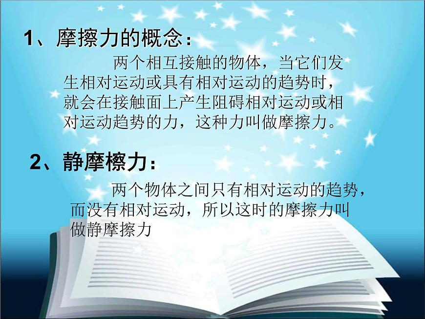 人教版（新課標(biāo)）高中物理必修一第三章相互作用——摩擦力講稿課件PPT第5頁(yè)