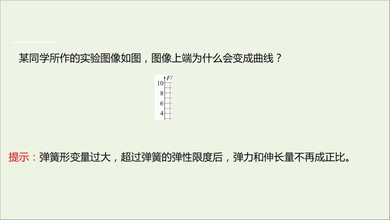 高中物理第三章相互作用实验：探究弹力和弹簧伸长的关系课件新人教版必修108