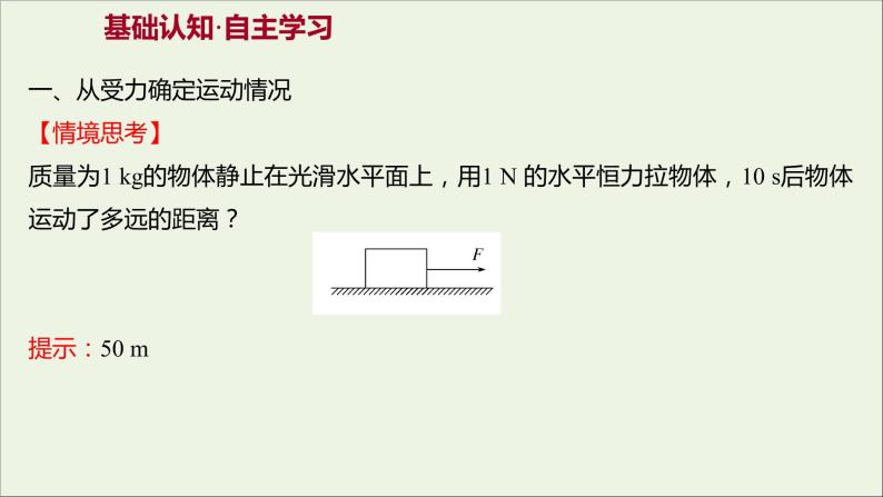 高中物理第三章牛顿运动定律5牛顿运动定律的应用课件教科版必修103