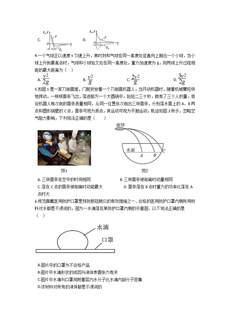 2021-2022学年河南省渑池高级中学高二10月月考物理试题(Word版)第2页