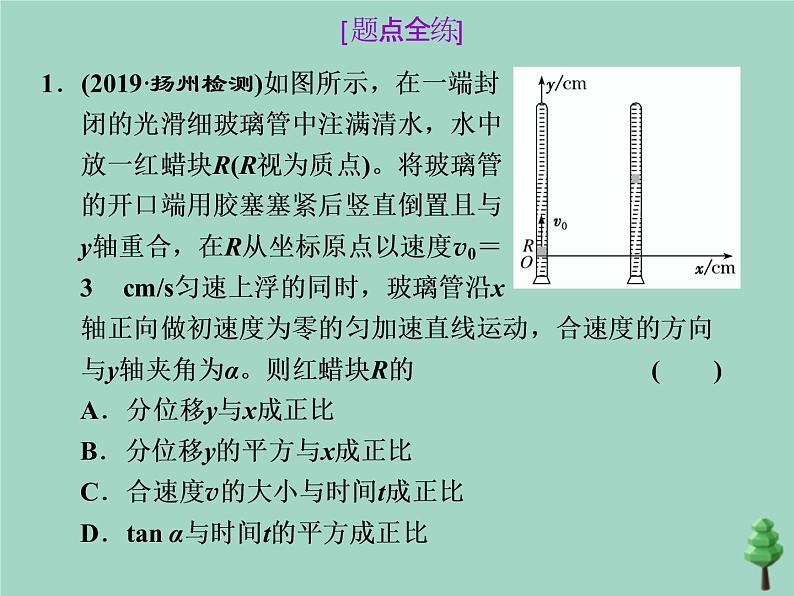 2022年高考物理二轮复习第一部分专题一力与运动第三讲力与曲线运动课件第7页
