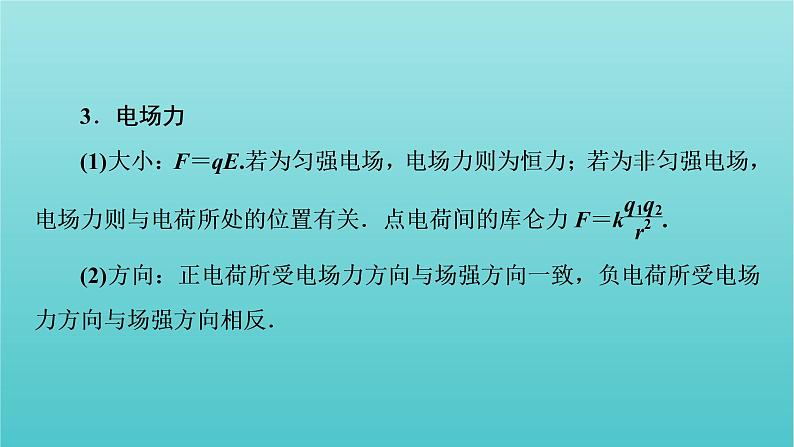 2022年高考物理二轮复习专题1力与运动第1讲力与物体的平衡课件第8页