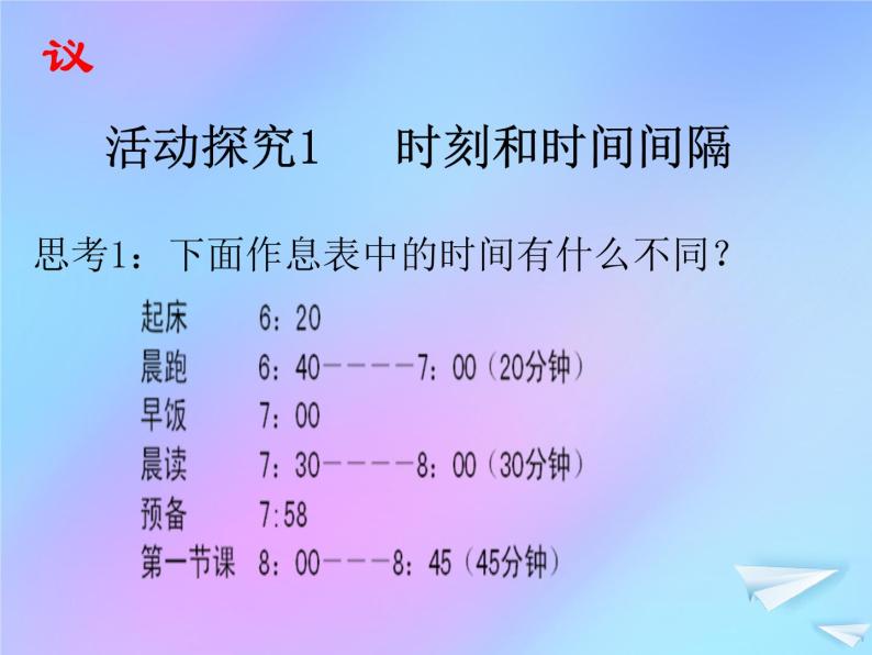 2022年高中物理第一章运动的描述1.2时间和位移课件人教版必修105