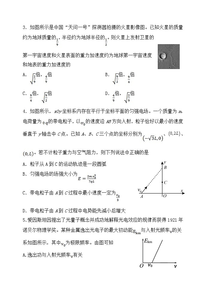 辽宁省六校协作体2021-2022学年高三下学期期初考试物理试题第2页