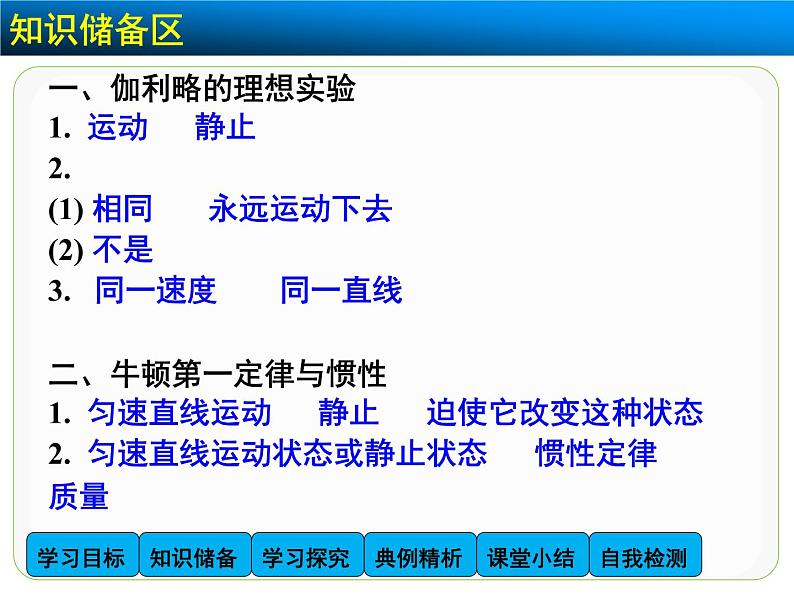 高中物理人教版(2019)必修1课件 第四章 运动和力的关系4.1 牛顿第一定律03