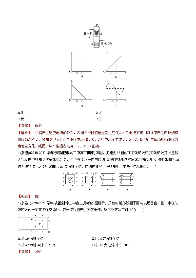 专题15 电磁感应现象及应用(解析版)第2页