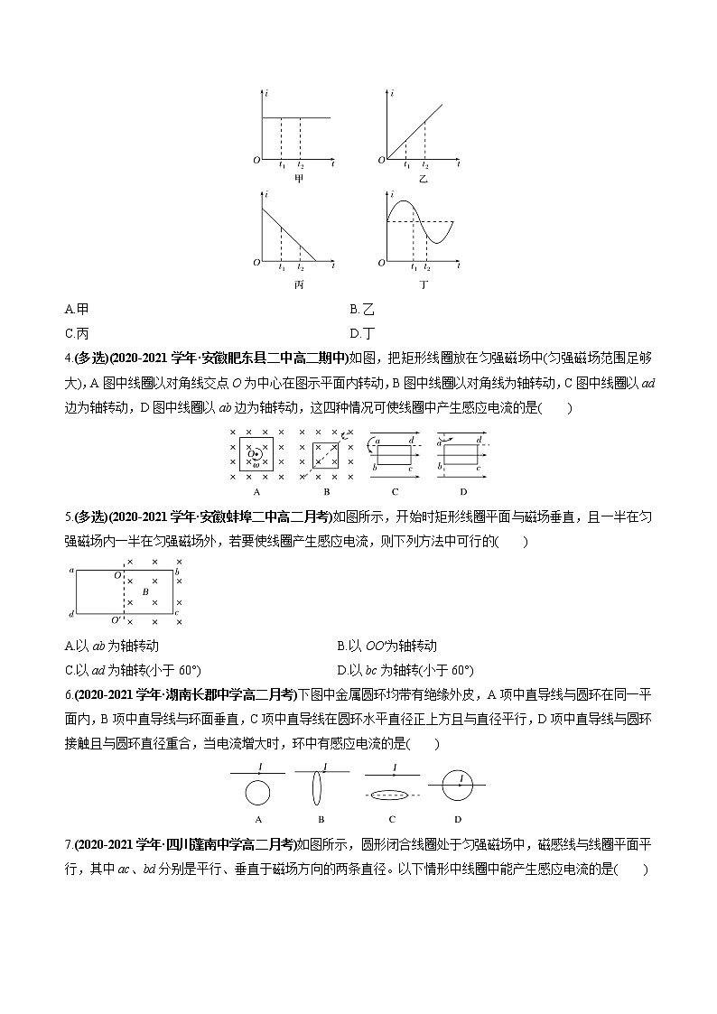 专题15 电磁感应现象及应用(原卷版)第2页