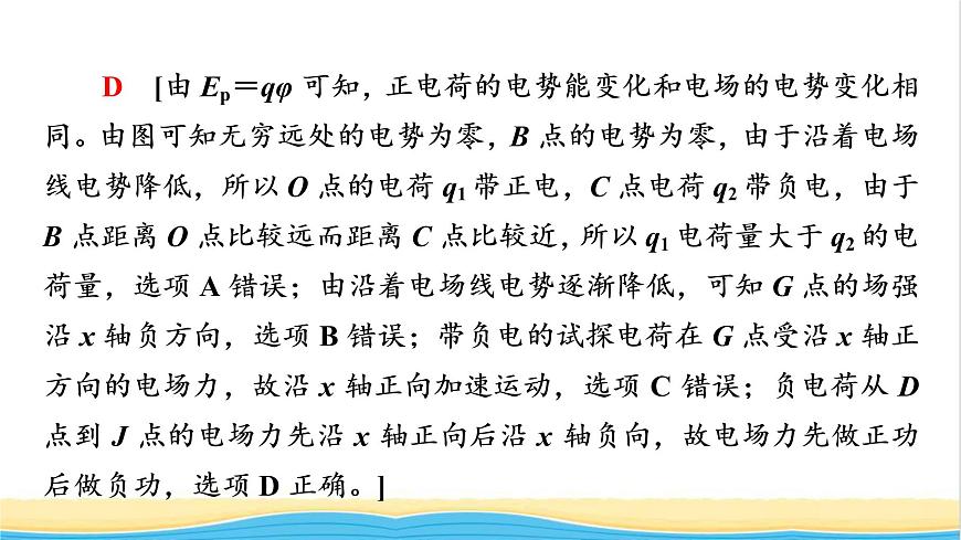 高中物理第10章靜電場(chǎng)中的能量章末綜合提升課件新人教版必修第三冊(cè)第8頁(yè)