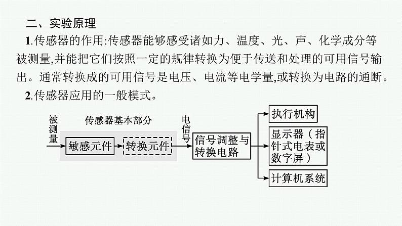 人教版新高考物理一轮总复习--实验19 利用传感器制作简单的自动控制装置课件PPT第5页