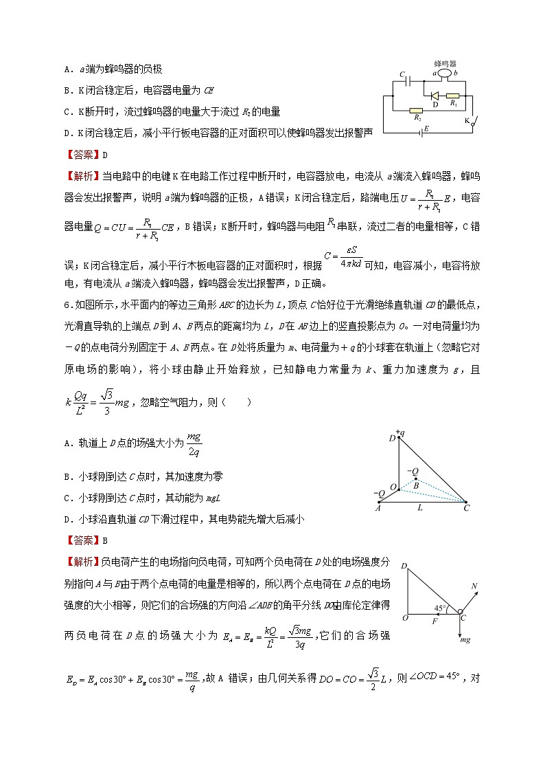 2022届高考物理二轮专题复习6力与物体的平衡第3页