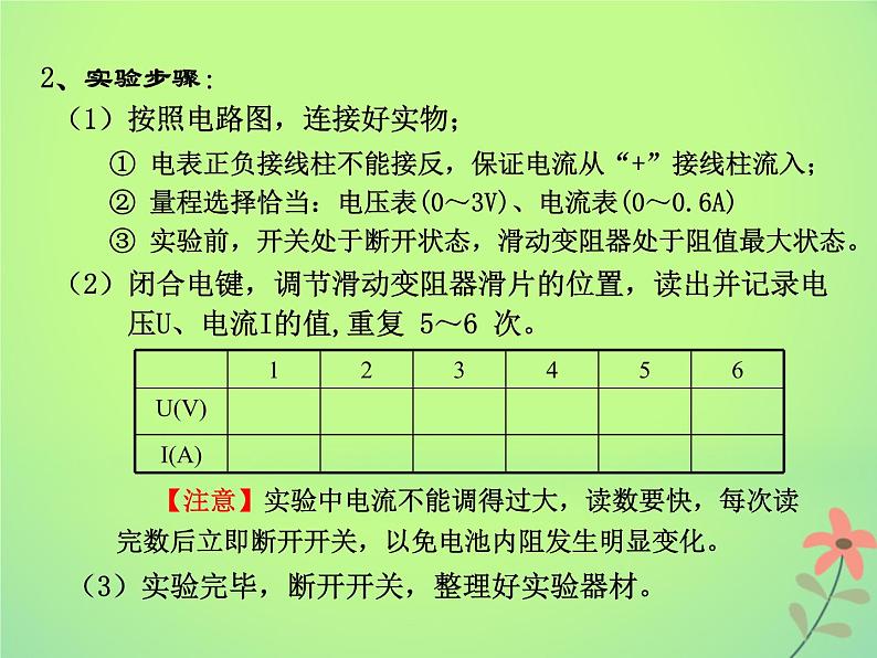 2022年高中物理第二章恒定电流2.10实验:测量电源的电动势和内阻课件人教版选修3_104