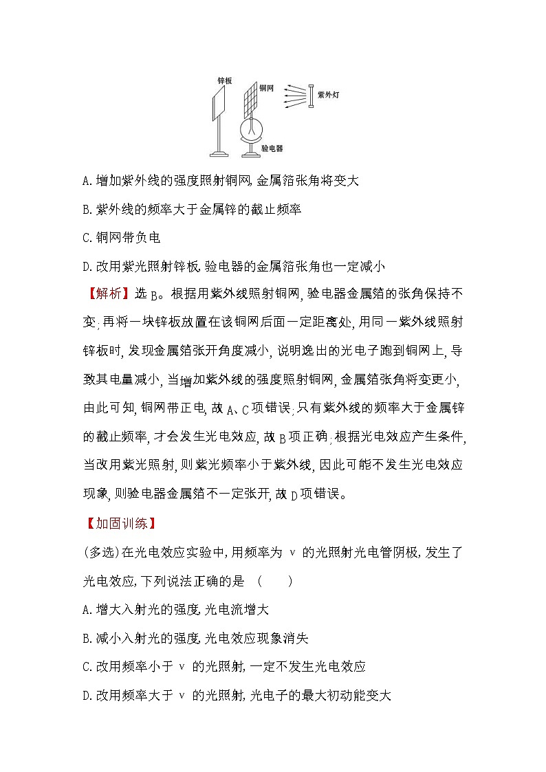 高考物理一轮复习高效演练创新题12.1《波粒二象性》(含答案详解)第2页