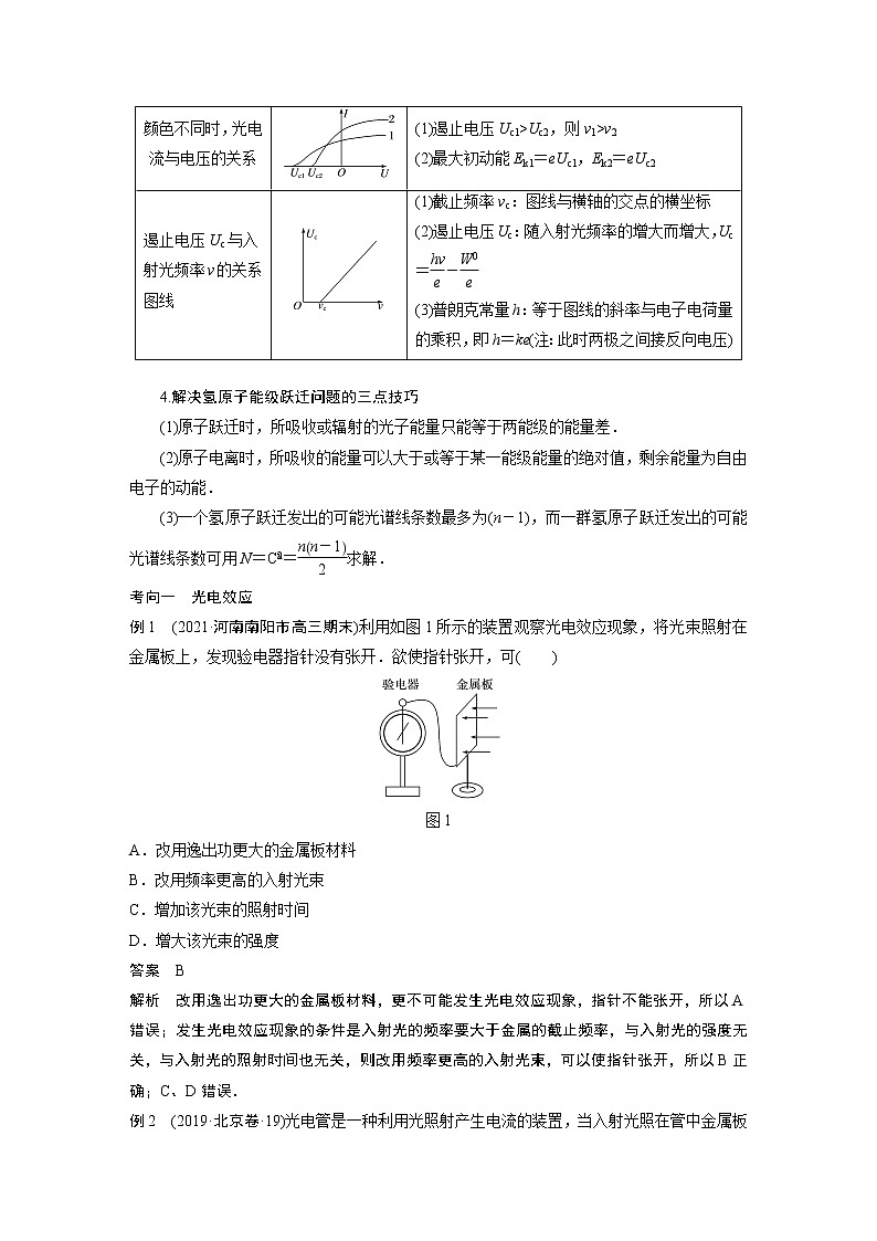专题6 第21课时 近代物理教案第2页