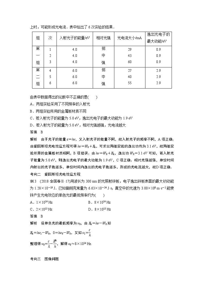 专题6 第21课时 近代物理教案第3页
