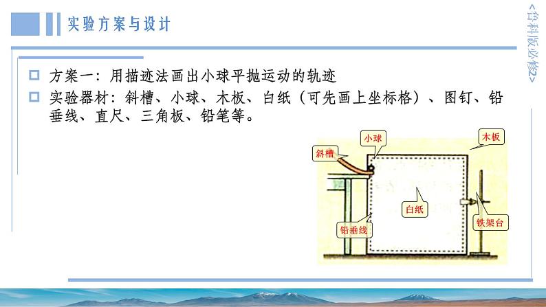 2.3科学探究:平抛运动的特点 课件 -高一下学期物理鲁科版(2019)必修第二册第4页