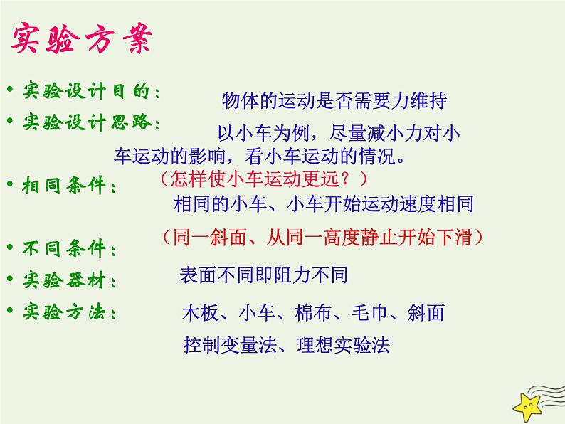 新人教版高中物理必修1第四章牛顿运动定律第1节牛顿第一定律课件06