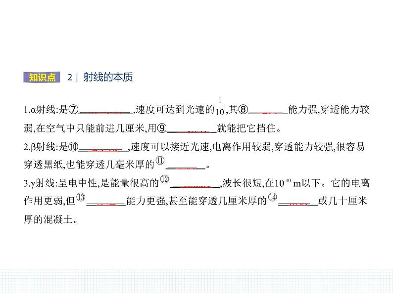 2022-2023年人教版(2019)新教材高中物理选择性必修3 第5章原子核5-1原子核的组成课件第3页