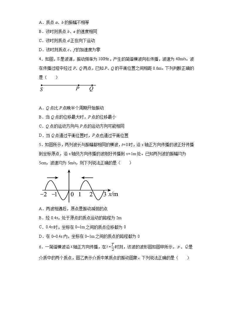2022年高考物理一轮复习专题16机械波(2)第2页