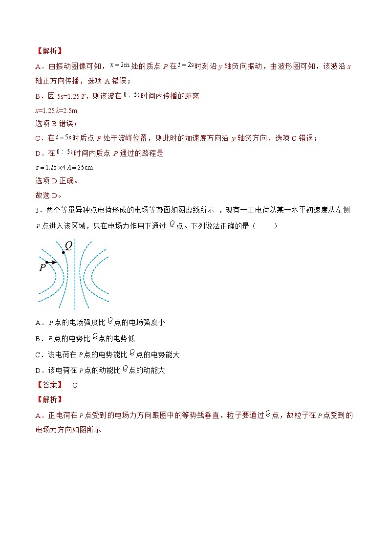 2022年高考物理押题预测卷03(北京卷)(全解全析)第2页