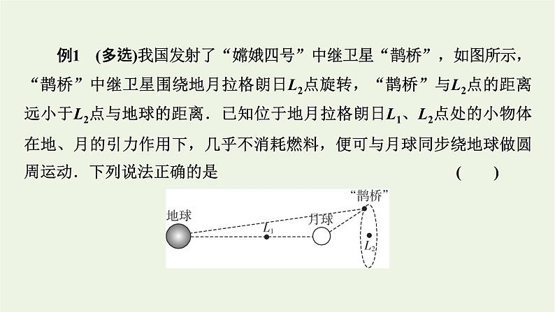 2022-2023年高考物理一轮复习 第4章曲线运动万有引力与航天能力课天体运动的热点问题课件第6页