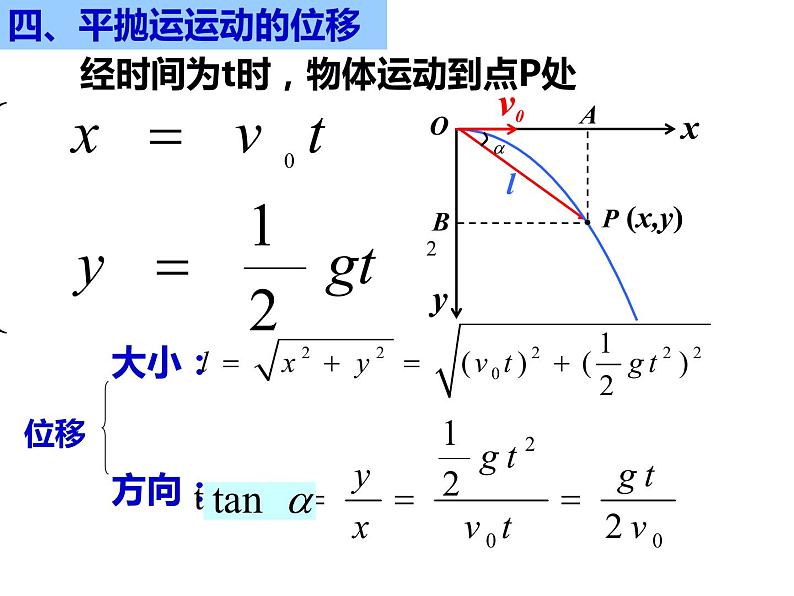 2022-2023年人教版高中物理必修2 第5章曲线运动5-2平抛运动课件(4)第7页